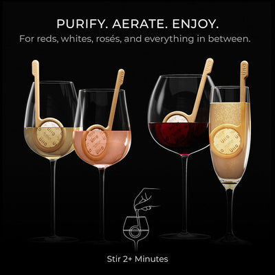 Enjoy Wine Anywhere with Üllo Üno Wine Wands – Portable Sulphite Removal
